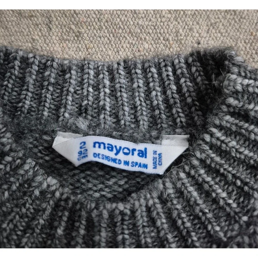 Mayoral toddler sweater size 2 years colorblock